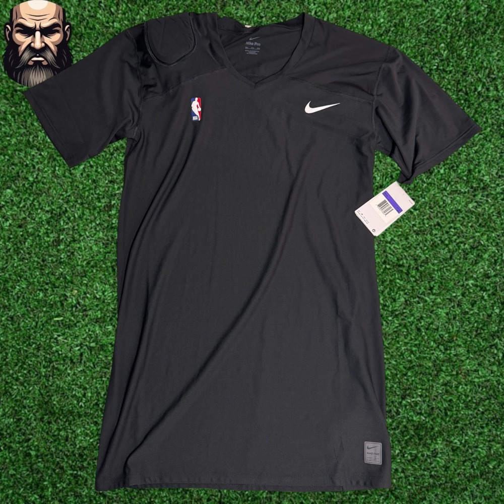 Nike NBA Elite Pro Compression Padded Jersey BQ2419-010 Mens Size 3XL Black